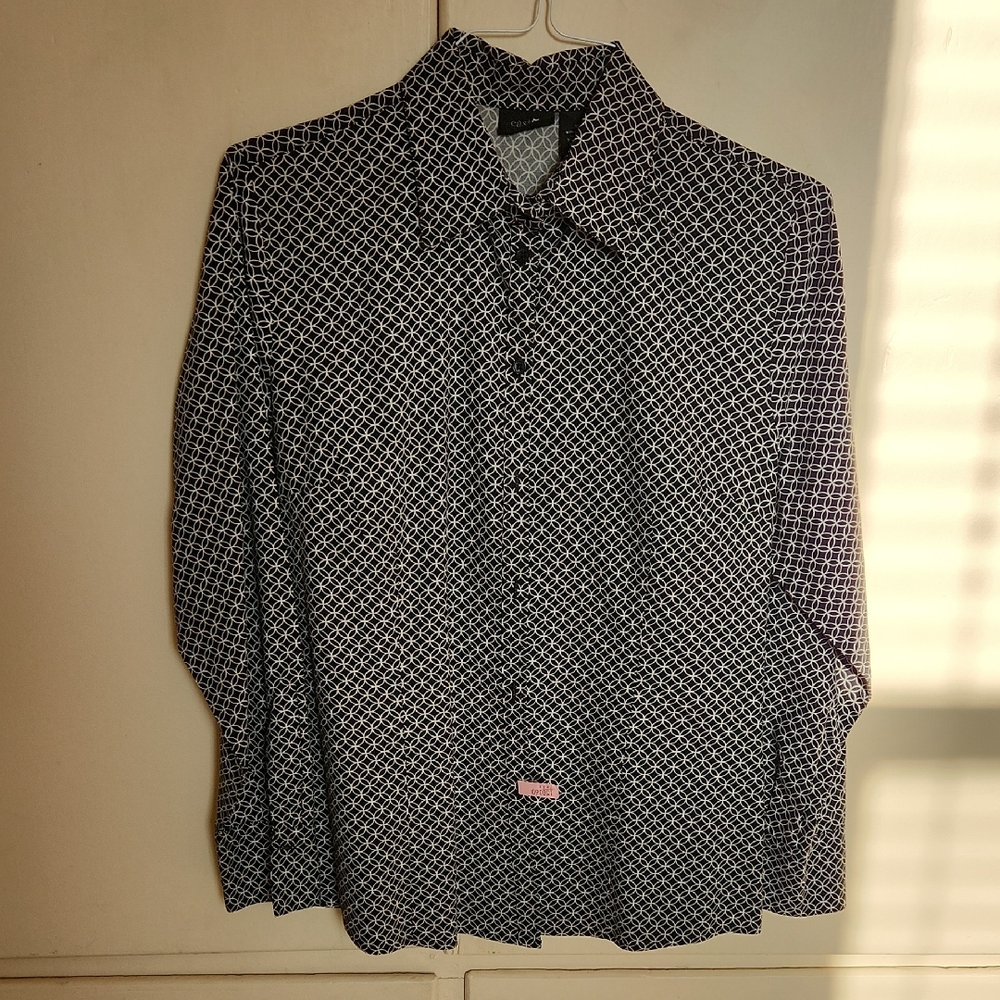 Black and White Western Shirt